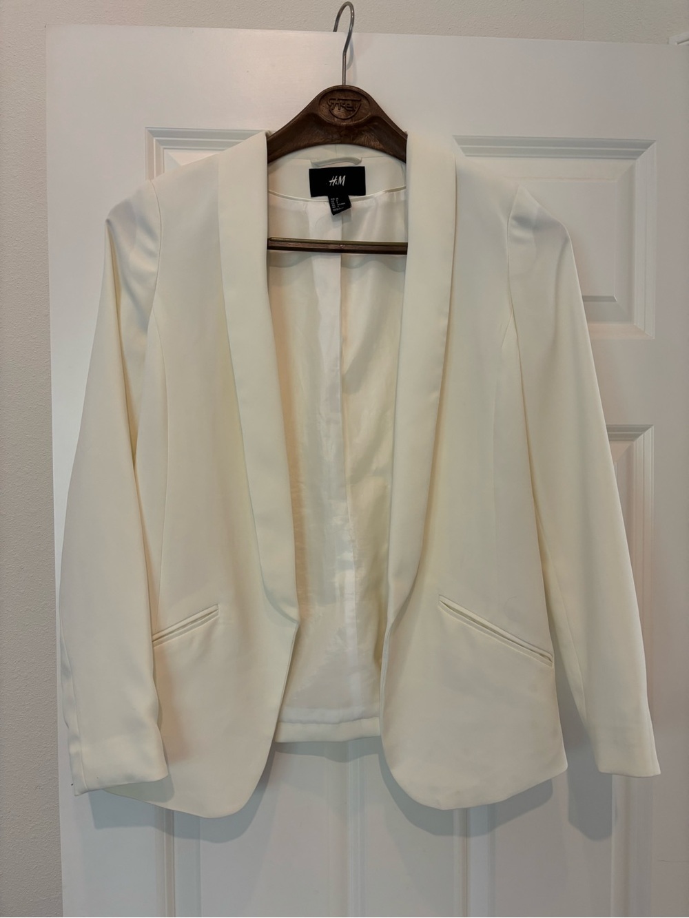 H&M Women's White Blazer